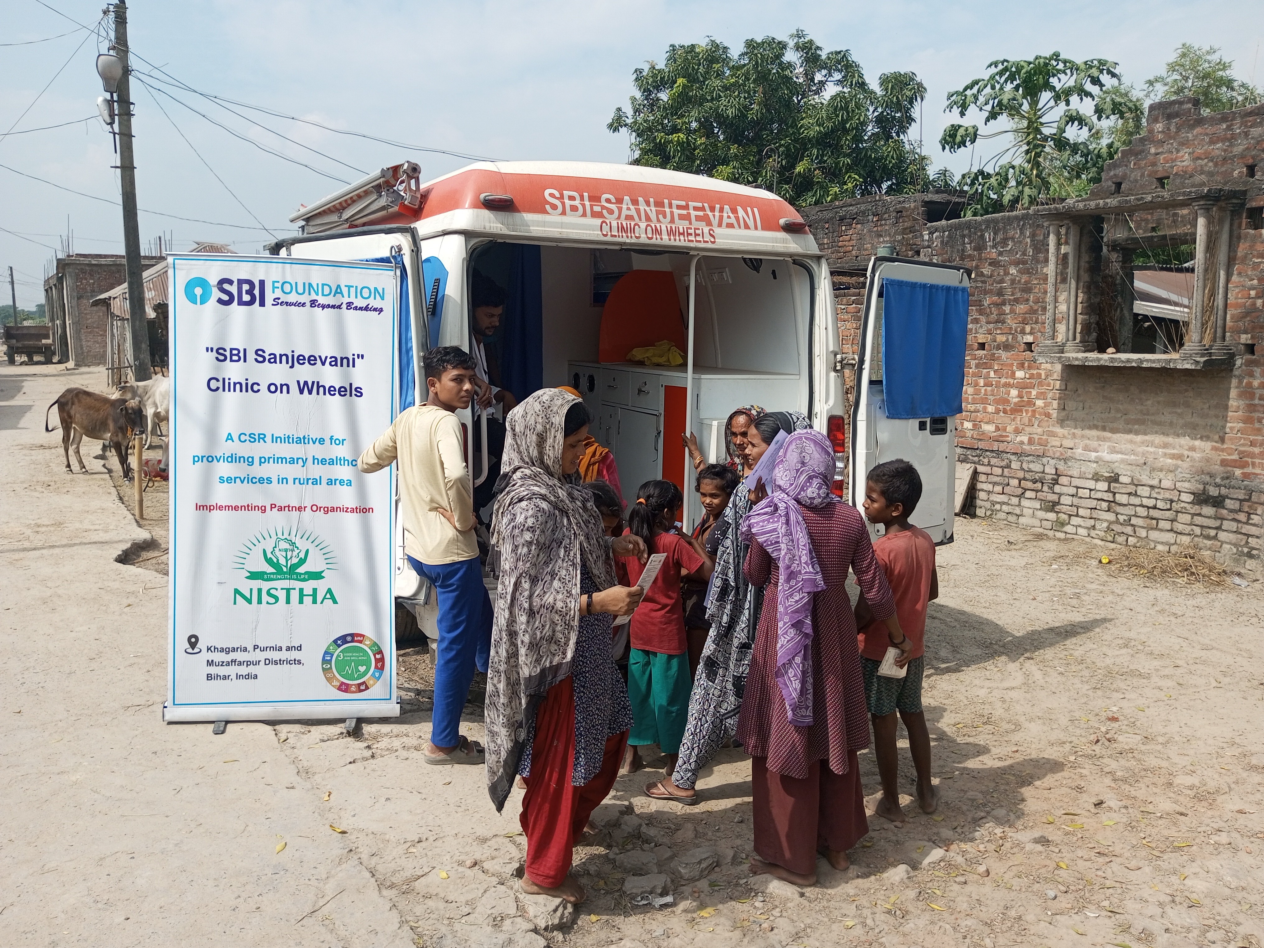 SBI Sanjeevani Clinic on Wheels Image 33